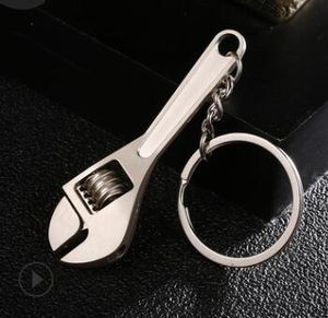 1000pcs metallo regolabile Wrench chiave Buckle originalità simulazione Chiavi Auto Regali Keys portachiavi della catena favori Cerimonia di nozze