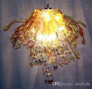 Modern Design Home Decorative Chandeliers International Ceiling Lights Mouth Blown Murano Stained Glass Chandelier Pendant Light