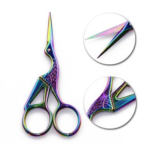 1PC Classic Chameleon Crane Bird Scissors Durable Stainless Steel Manicure Cutter Remover Scissor Nail Cuticle Styling Tool