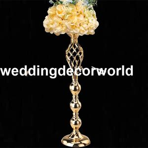 nuovo prodotto! bellissimo centrotavola alto per fiori per la decorazione del pavimento di nozze decor264