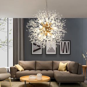 Modern Crystal Chandelier Lighting Cristal Chandeliers Lamp LED Pendant Hanging Light Lustres De Cristal Lamp Restaurant Light