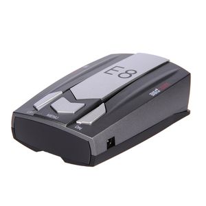 Diagnostiska verktyg E8 LED GPS-laserdetektor mot-radarbilelektronikbilar Antiradars Speed ​​Auto Voice Alert Varningskontroll DE348T