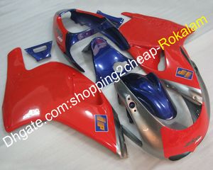 Motorrad Colwing für Aprilia Shell RS250 1995 1996 1997 RS 250 95 96 97 Rotblau Silber ABS Bodywork Verkleidungsverkleidung Aftermarket Kit Kit