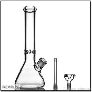 Bongueiro de vidro de vidro de copo 14 polegadas de 9 mm de água de elefante com acessórios Design clássico Big grossa Bongs Dab Rig