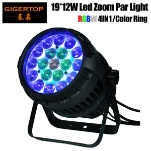 Freeshipping x12w RGBW in1 LED Zoom Par Işık Derece Işın Ayarlanabilir Osram Lamba Yüksek Güçlü Renk Bireysel Kontrol