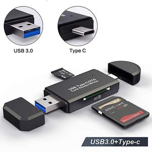 OTG مايكرو SD قارئ بطاقات USB 3.0 قارئ بطاقات 2.0 لمحول USB Micro SD محرك فلاش قارئ بطاقات الذاكرة الذكية نوع C قارئ البطاقات