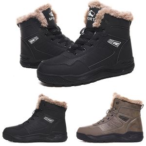 2020 Discount hot designer kind3 soft black grey Plus velvet shop01 man boy men boots mens Sneakers Boot trainers outdoor walking shoes