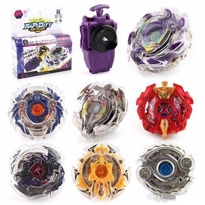 8 Stlyes Yeni İplik Top Beyblade Patlama B-23 Launcher ve Orijinal Kutusu ile Metal Plastik Fusion 4D Hediye Oyuncaklar Çocuklar için