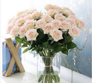 造花ローズ牡丹の花の家の装飾の結婚式のブライダルブーケ花高品質10色GB844