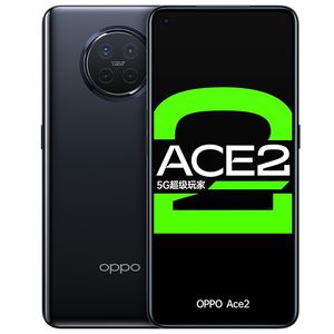 Original OPPO Ace 2 5G Mobile Phone 8GB RAM 128GB 256GB ROM Snapdragon 865 Octa Core 48.0MP NFC 4000mAh Android 6.55" OLED Full Screen Fingerprint ID Face Smart Cell Phone