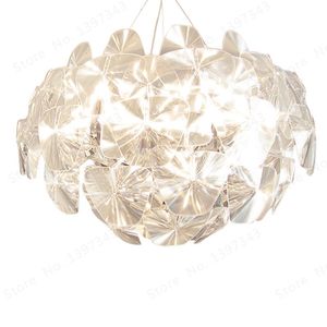 Wonderland Modern Led Acrylic Ceiling Lights Hope Luster Luxury Lamp for Living Room Home Kitchen Bedroom Hote