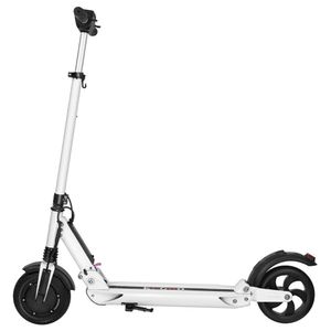 KUGOO S1 Katlama Elektrikli Scooter 350W Motor Ekran LCD 3 Hız Modları Maksimum 30km / h - Beyaz