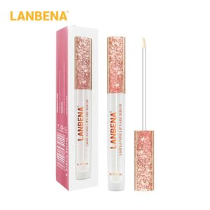 LANBENA LIP CARE Serum Fuktgivande Reparation Lip Plumper Öka läppelasticitet Minska fina linjer motstånd åldrande