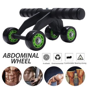 Rolo abdominal roda do exercício ergonómico Ab Workout Exercício abdominal Roda Muscle instrutor equipamentos para a casa Gym T200506