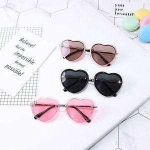 Kids Fashion sunglasses Baby girls bees Uv protection outdoor goggles children love heart mirror goggles kids beach adumbral glasses C6410