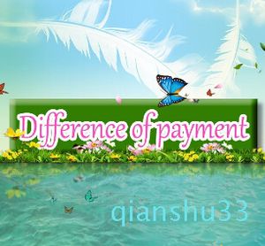 Difference of payment Free Shipping