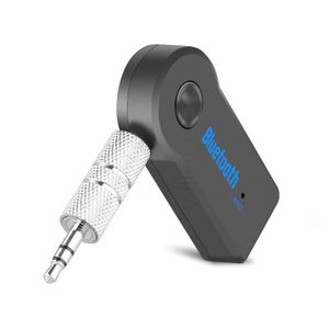 Moda gerçek stereo 3.5mm akış bluetooth ses müzik alıcısı araba kiti stereo bt 3.0 taşınabilir adaptör otomatik aux aux aux a2dp handfree telefon mp3