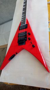 Customized 2020 Red profiled electric guitar can be customized according to customer requirements shape, color an logo free shipping