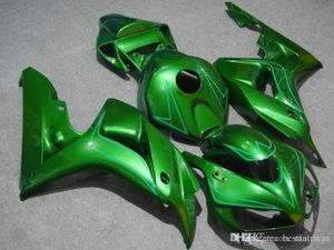 Perfekt Fitment Fairings för Honda CBR1000RR 2006 2007 Green Injection Mold Fairing Kit CBR 1000 RR 06 07 SD34