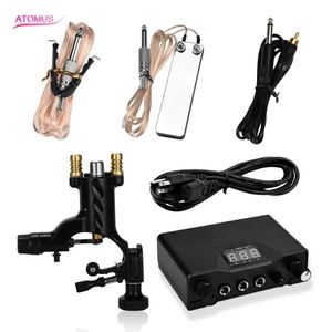 Wholesale power supplies for tattoo guns for sale - Group buy Tattoo Machine Set Completed Tattoo Clip Cord Power Supplies Shader Liner Kit Professional Rotary Tattoo Gun Motor Maquina De Tatuagem