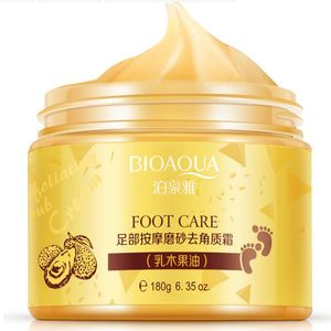 Baby foot cream shea smör fuktgivande vitare grädde fotvård exfoliating anti-torr skrubbeageless hudvård