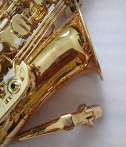 Jupiter Alto Saxofon Modell JAS-700 Intermediate Gold Lacquer E Plana Alto SAX-instrument med fall