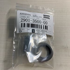 2SETS / LOT 2901350000 (2901 3500 00) AC-skruvluftkompressor Rotationsaxeltätning med PTFE dubbel tätningsläpp