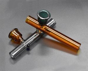 high quality Steamrollers Labs Glass sherlock spoon pipe hand smoking pipe dry herb Spoon pipes for dab oil rig bongs