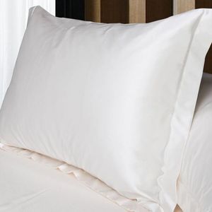 Partihandel-Silk Pillow Case Double Face Envelope Silk Pillowcase Silk Satin Pillow Case Flera färger