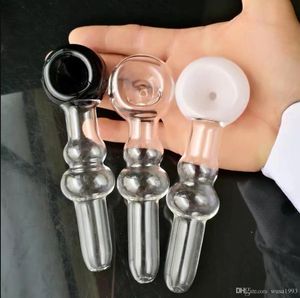 Mixed color gourd smoke pot , Wholesale Glass Bongs Accessories, Glass Water Pipe Smoking, Free Shipping