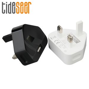 Wspaniały Nowa Ładowarka Ściana USB UK Wtyczka 3-pinowa USB Ładowanie do Apple iPhone 11 Pro Max / X / XS MAX / IPAD IPOD Tablet Samsung Huawei Telefony