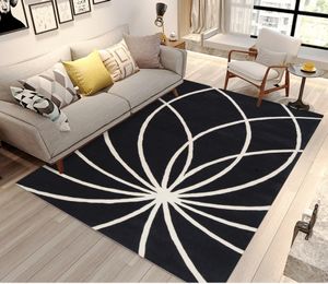 Custom 3D Floor Sticker Simple abstract geometric lines Bathroom Bedroom Vinyl Floor Mural PVC Waterproof Wallpaper Painting Modern