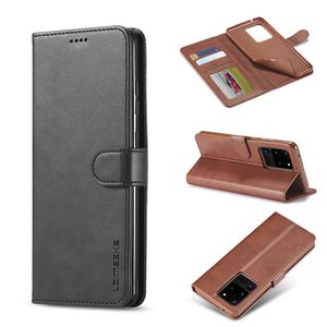 PU-Leder-Handyhülle für Samsung S20 Plus, ultraweiche TPU-Geldbörsenhülle, luxuriöse Rückseite mit Kreditkartenfächern für iPhone