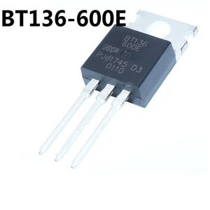 Компания NXP BT136-600E TO-220 двухсторонняя тиристорный 600V4A