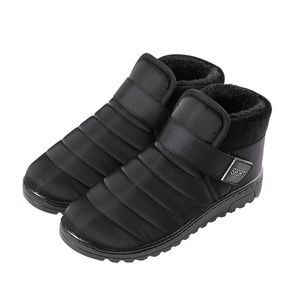 Dicke warme Outdoor-Baumwollschuhe, Outdoor-Damenstiefel, atmungsaktiv, zum Reinschlüpfen