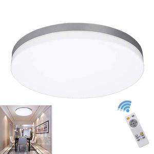 LED Flush Mount Ceiling Light, 13", 120W Equivalent, 3 colors Changing, 24W, 2400 Lumens, ETL and Energy Star Listed, 120V, 220V,Dimmable