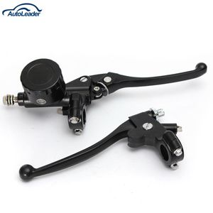 Freeshipping par LR 7/8 tum 22 mm motorcykel Hydraulisk broms Master Cylinder Reservoir kopplingsspak