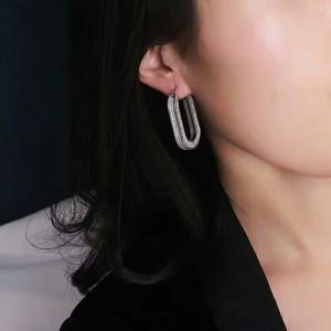 orecchini geometrici del diamante degli orecchini delle donne dei gioielli del progettista per i monili del partito di modo delle donne trasporto libero