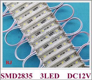 وحدة مصباح LED لرسائل الإشارة DC12V SMD 2835 3 LED 0.9W 100LM 58MMX10MM IP65 Aluminium PCB Super Quality