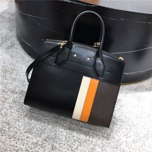 ! 5433new der stilvollen Frauen Schultertaschen, Handtaschen mit modernen Linien und klassischen Logos elements.size: 30 * 22 * ​​13cm