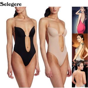 Shoulder Strap Bra Chest Supporting Steel Gather Backless Slimming Underwear For Wedding And Evening Dress J190701