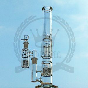 Corona 16 cali Hookah Glash Water Bong Rig Recycler Water Rura dymna