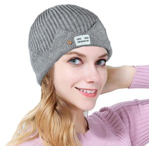 Crown knit hat autumn and winter wool hat men and women melon hat American style wind fashion folds keep warm hot gift