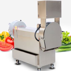 Vegetable comercial de frutas corte Grinder máquina elétrica Slicer alimentos vegetais Cortando Máquina
