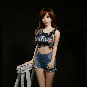 Lifelike size real sex doll silicone love doll bia add breast Japanese love doll masturbator tool for men