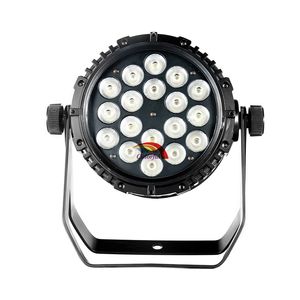 고품질 18x15w 5 in 1 RGBWA IP 정격 파가 고정물 야외 LED 무대 조명