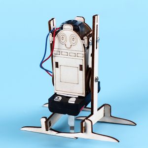 Science and Technology Bipedal Walking Robot Science Invention Electric Electric Elementary i Model studenci Model montażu