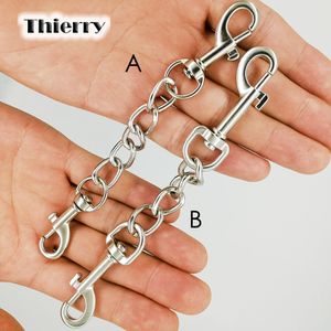 Thierry Catena a gancio in metallo a doppia estremità per le mani di ritenuta Bondage Comodo blocco di connessione Giocattoli del sesso per adulti Gioco del sesso Accessorio C18112701