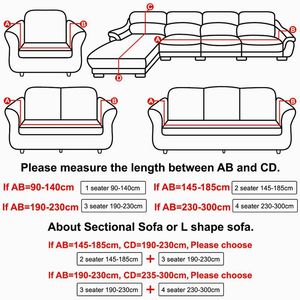 1 Seat Solid Color Sofa Cover 90-140cm Stretch Seat Couch Covers Couch Cover Loveseat Funiture All Warp Towel Slipcovers255z