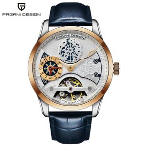 PAGANI DESIGN Merk Herenmode Mechanische Horloges Luxe Waterdicht Roestvrij Staal Automatisch Zakelijk Horloge Casual Klok Heren